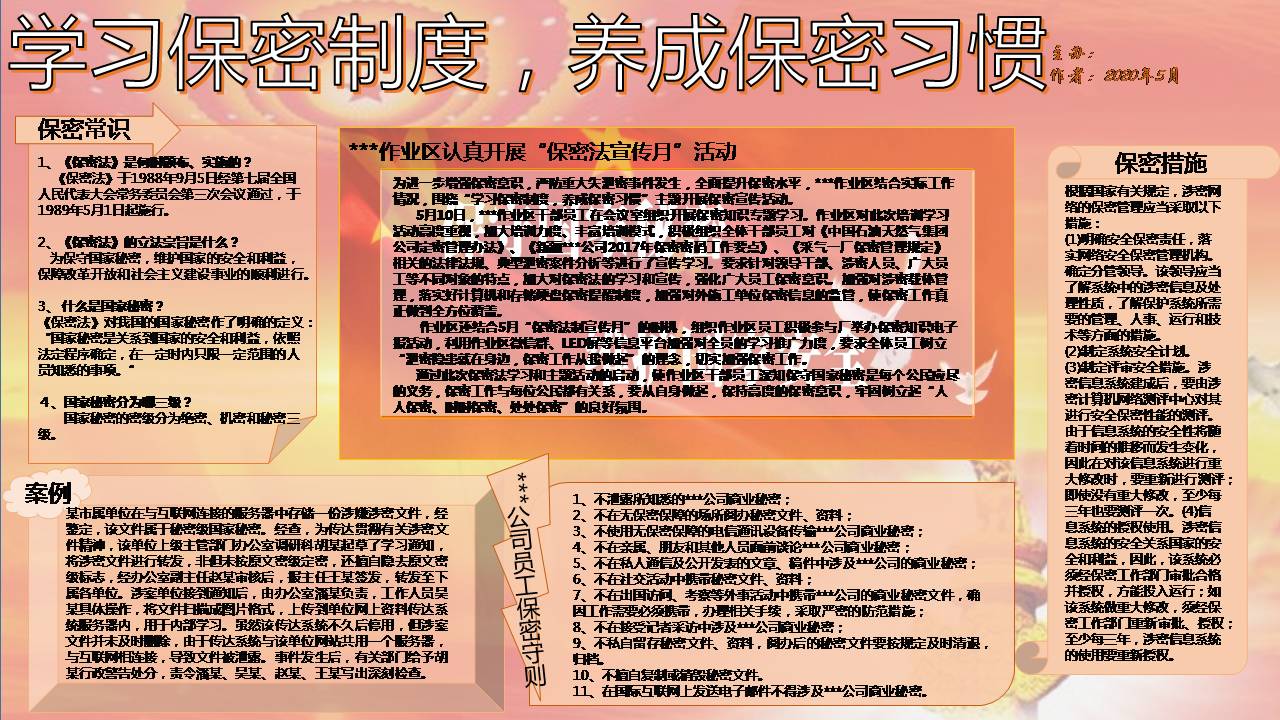 2020年保密宣传月电子报a2020042705